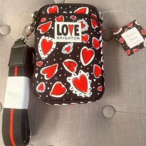 Brighton Hearts a Flutter Crossbody Bag